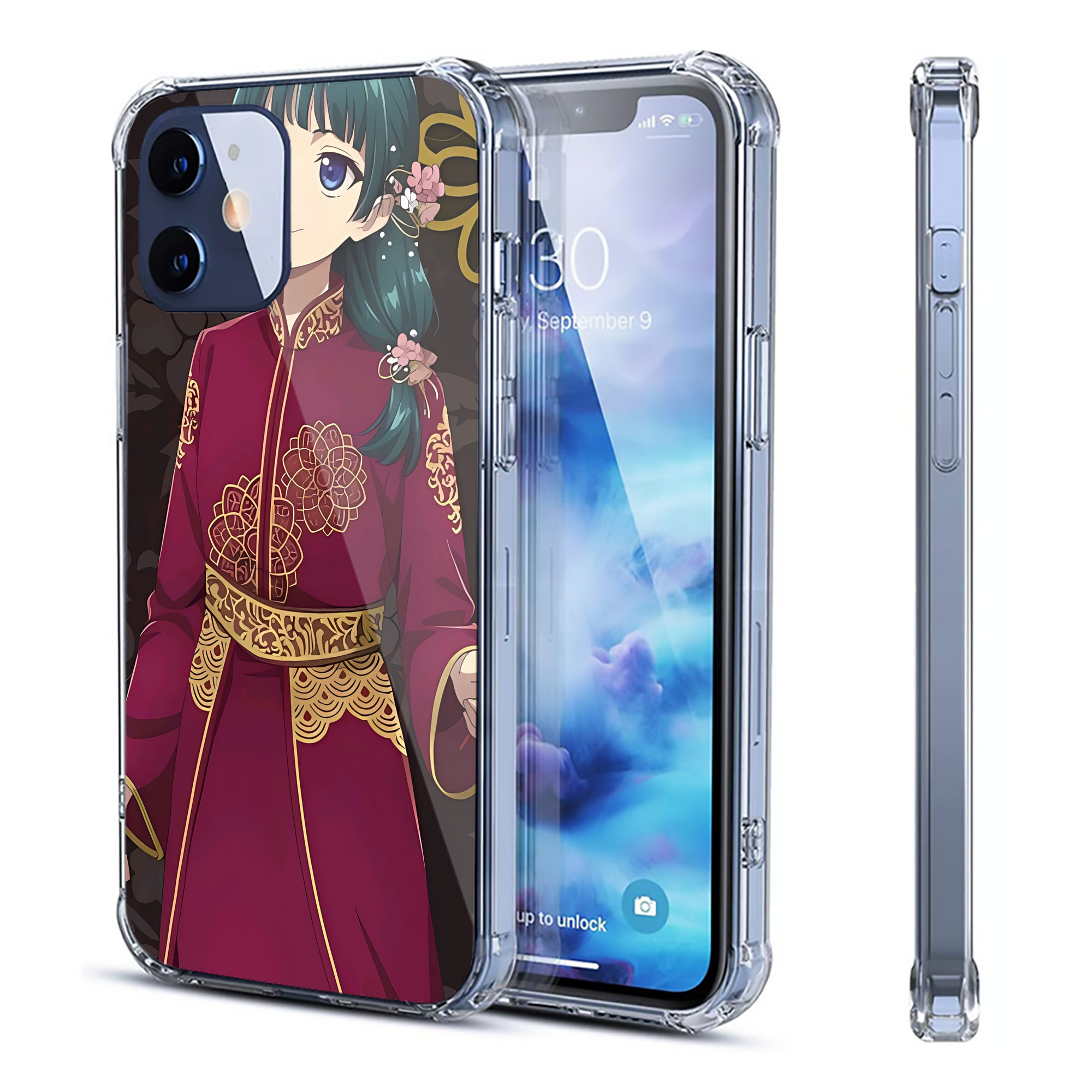 （画像用） 薬屋のひとりごと The Apothecary Diaries 【iPhone 12シリーズ対応】透明スマホケース（クリアソフトケース）